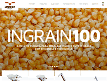 Tablet Screenshot of marcher.com.br